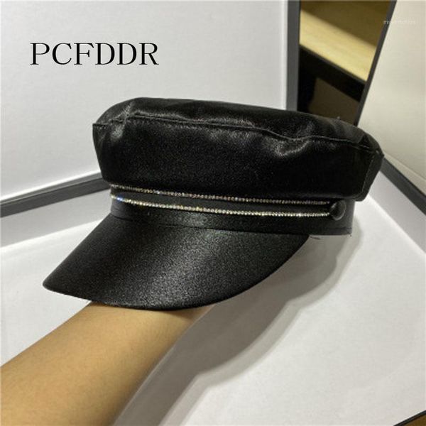 pcfddr british hat women's spring and autumn versatile diamond inlaid diamond fashion trend flat navy hat.1, Blue;gray
pcfddr british hat women's spring and autumn versatile diamond inlaid diamond fashion trend flat navy hat.1, Blue;gray