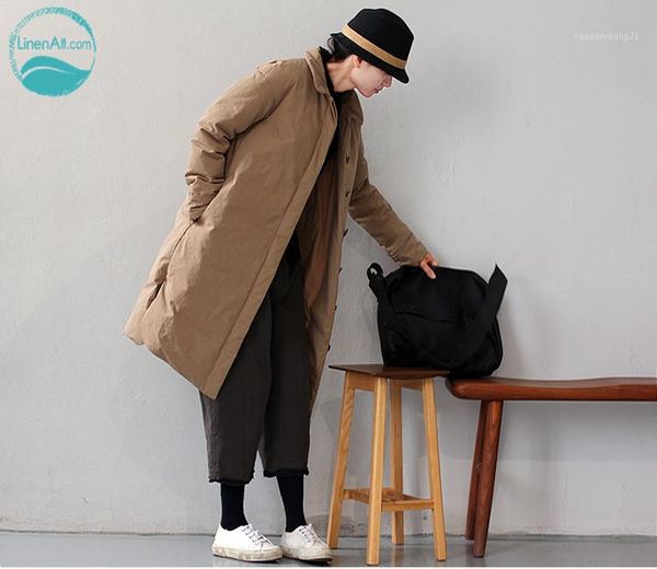 women's down & parkas linenall original women's winter khaki 100% cotton canvas padded white warm jacket coat1, Black
women's down & parkas linenall original women's winter khaki 100% cotton canvas padded white warm jacket coat1, Black