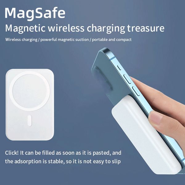 wireless chargers apple magnetic wirelesss power bank, wireless charging, portable powers banks, 2 in 1 5000mah
wireless chargers apple magnetic wirelesss power bank, wireless charging, portable powers banks, 2 in 1 5000mah