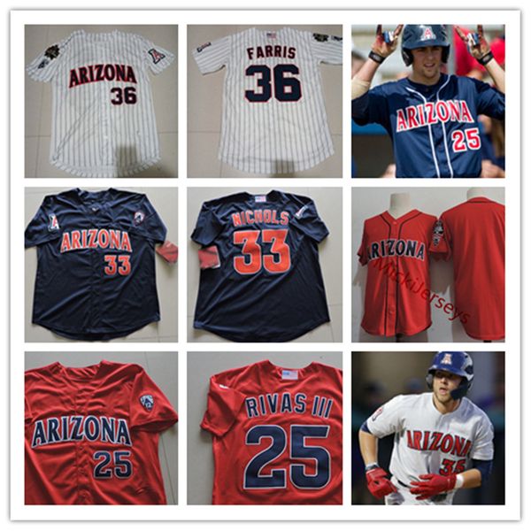 ncaa custom arizona wildcats baseball jersey jacob blas matthew dyer donta williams branden boissiere ryan holgate garrett irv quinn flanaga, Black
ncaa custom arizona wildcats baseball jersey jacob blas matthew dyer donta williams branden boissiere ryan holgate garrett irv quinn flanaga, Black