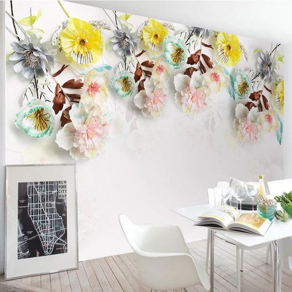 self-adhesive mural wallpaper 3d stereo flowers living room tv sofa background wall decor waterproof canvas papel de parede 3 d
self-adhesive mural wallpaper 3d stereo flowers living room tv sofa background wall decor waterproof canvas papel de parede 3 d