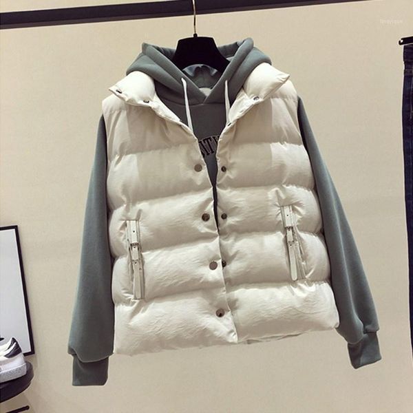 autumn winter new down vest women short silhouette outer wear 2020 loose fashion student harajuku vest outerwear down cotton1, Black;white
autumn winter new down vest women short silhouette outer wear 2020 loose fashion student harajuku vest outerwear down cotton1, Black;white