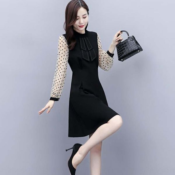 spring and autumn dress long sleeve 2020 new styleslim waistfrench goddess modelsmall formal dressblack skirt fashion spring and autumn dres, Black;gray
spring and autumn dress long sleeve 2020 new styleslim waistfrench goddess modelsmall formal dressblack skirt fashion spring and autumn dres, Black;gray