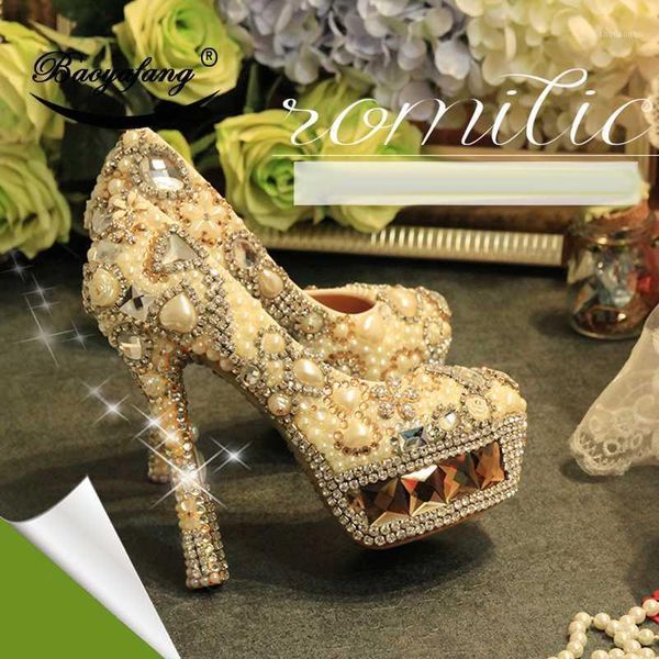 dress shoes baoyafang arrival champagne crystal women wedding woman ivory pearl platform luxury high real leather1, Black
dress shoes baoyafang arrival champagne crystal women wedding woman ivory pearl platform luxury high real leather1, Black