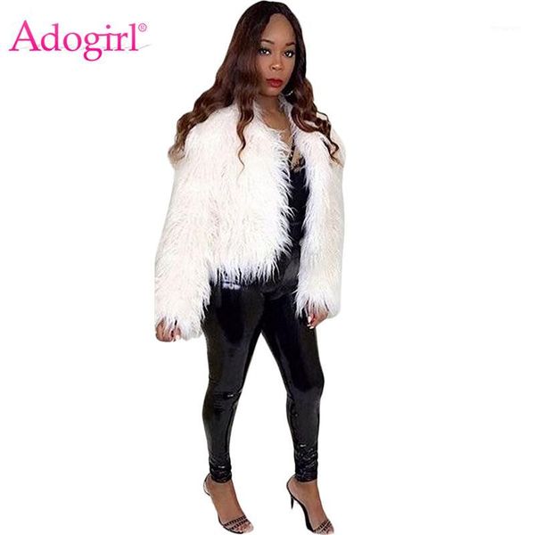 adogirl solid white faux fur autumn winter coat women long sleeve open stitch short jacket cardigan warm outerwear outfits1, Black;brown
adogirl solid white faux fur autumn winter coat women long sleeve open stitch short jacket cardigan warm outerwear outfits1, Black;brown