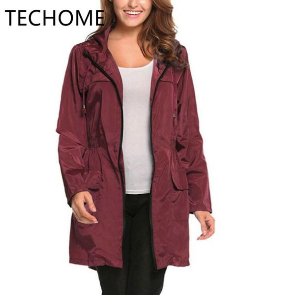 techome 2020 ladies plain rain jacket outdoor coat with pockets waterproof hooded raincoat windproof rain coat plus size c1105, Black;brown
techome 2020 ladies plain rain jacket outdoor coat with pockets waterproof hooded raincoat windproof rain coat plus size c1105, Black;brown