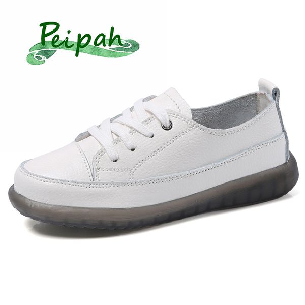 peipah sport shoes women natural genuine leather flat casual shoes female ballet flats lace up white court sneakers ladies flats 1006, Black;white
peipah sport shoes women natural genuine leather flat casual shoes female ballet flats lace up white court sneakers ladies flats 1006, Black;white