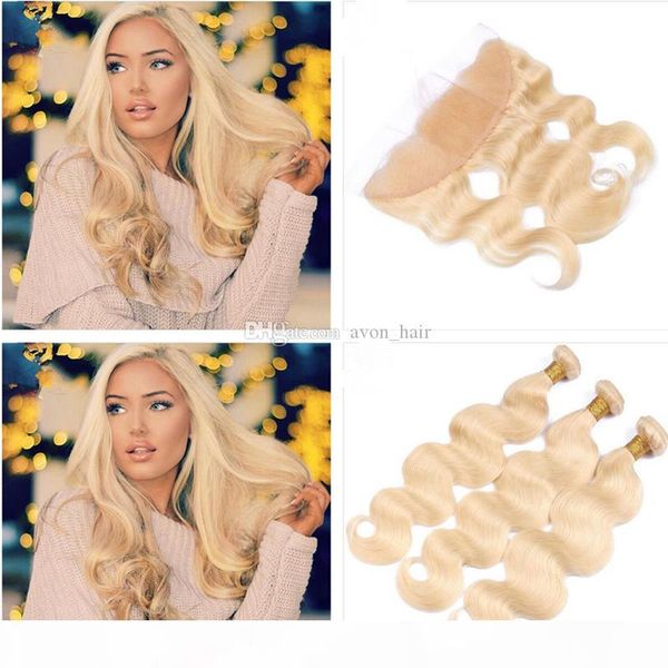 selling pure blonde color 613 virgin human hair 3 bundles weft with ear to ear 13x4 lace frontal 4pcs lot, Black;brown
selling pure blonde color 613 virgin human hair 3 bundles weft with ear to ear 13x4 lace frontal 4pcs lot, Black;brown