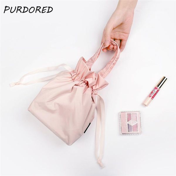 purdored 1 pc women drawstring cosmetic bag travel makeup organizer bag solid color make up storage pouch toiletry beauty kit1
purdored 1 pc women drawstring cosmetic bag travel makeup organizer bag solid color make up storage pouch toiletry beauty kit1