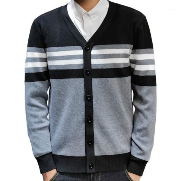 sweater men's cardigan coat korean-style trend 2020 new style outer wear autumn clothing fashion 3xl j9721, White;black
sweater men's cardigan coat korean-style trend 2020 new style outer wear autumn clothing fashion 3xl j9721, White;black