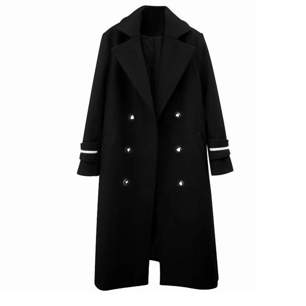 women's wool & blends black woolen coat mid-length hepburn in autumn and winter looks thin straight over the knee thick
women's wool & blends black woolen coat mid-length hepburn in autumn and winter looks thin straight over the knee thick