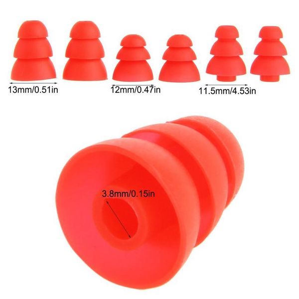 ivinxy 6pcs three layer sile in-ear earphone covers cap replacement earbud bud tips earbuds eartips earplug ear pads sqcopy
ivinxy 6pcs three layer sile in-ear earphone covers cap replacement earbud bud tips earbuds eartips earplug ear pads sqcopy