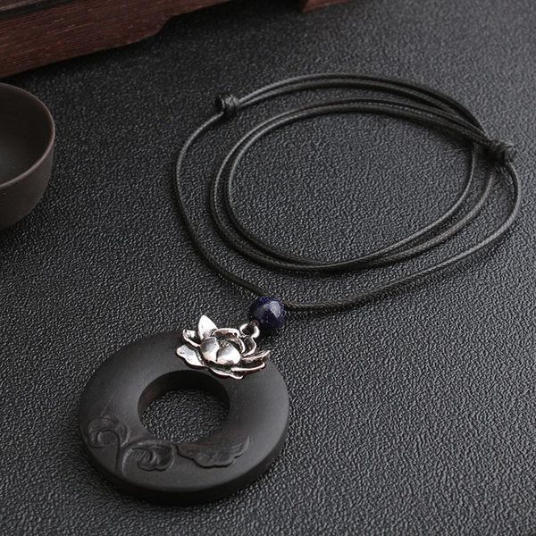 2020 fashion wild national wind sweater chain retro pendant ebony pendant long necklace female clothes with chinese style jewelr, Silver
2020 fashion wild national wind sweater chain retro pendant ebony pendant long necklace female clothes with chinese style jewelr, Silver