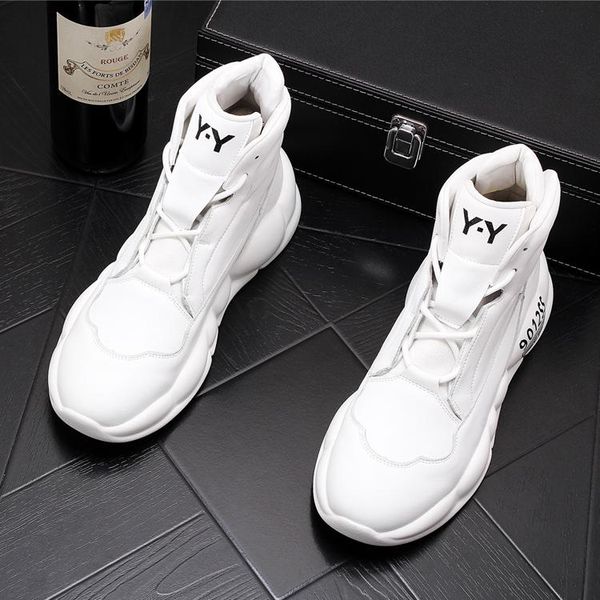 new high-sneakers for men winter casual ankle boots luxury designer brand male punk rock platform shoes for web celebrity, Black
new high-sneakers for men winter casual ankle boots luxury designer brand male punk rock platform shoes for web celebrity, Black