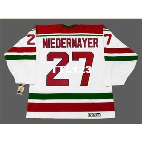 740 #27 scott niedermayer new jersey devils 1992 ccm vintage "rookie" home hockey jersey or custom any name or number retro jersey, Black
740 #27 scott niedermayer new jersey devils 1992 ccm vintage "rookie" home hockey jersey or custom any name or number retro jersey, Black