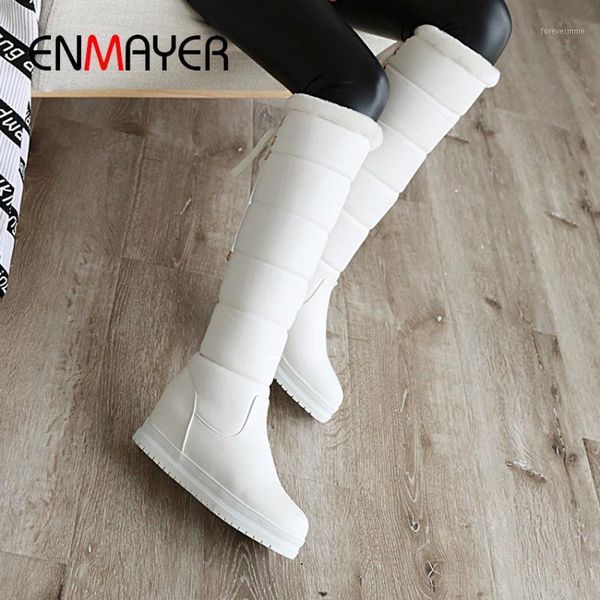 boots enmayer winter pu solid down slip-on square toe height increasing knee high women shoes flat short plush snow boots1, Black
boots enmayer winter pu solid down slip-on square toe height increasing knee high women shoes flat short plush snow boots1, Black