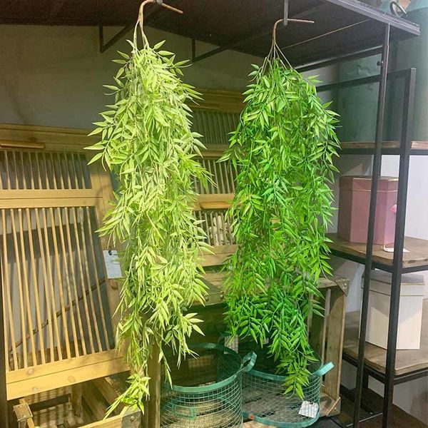 1m bamboo-leaf rattan artificial flower imitation plant holiday party decoration plastic grass christmas decoration leaves 1029 
1m bamboo-leaf rattan artificial flower imitation plant holiday party decoration plastic grass christmas decoration leaves 1029