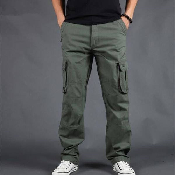 2021 men's cargo month casual multi pockets tactical pants outwear army straight long plus size jgj3, Black;white
2021 men's cargo month casual multi pockets tactical pants outwear army straight long plus size jgj3, Black;white