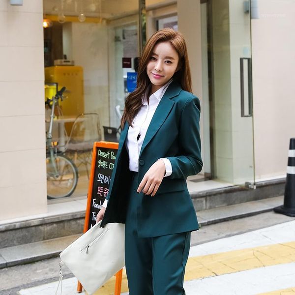 women's two piece pants fashion business women pant suits formal work wear sets office lady black suit blazers two-piece sets1, White
women's two piece pants fashion business women pant suits formal work wear sets office lady black suit blazers two-piece sets1, White