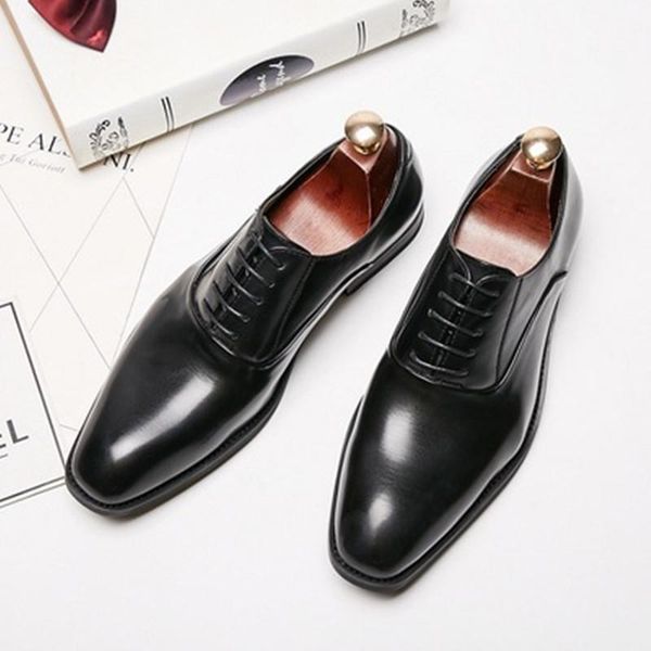 2020 fashion men formal shoes breathable pu leather personality men business dress loafers oxford wedding shoes, Black
2020 fashion men formal shoes breathable pu leather personality men business dress loafers oxford wedding shoes, Black