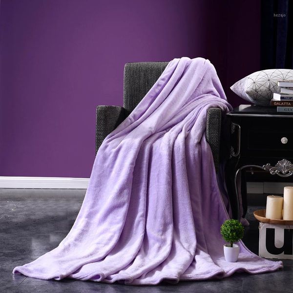 blankets summer flannel warm multi-size sofa plain pure light purple color soft blanket tv/travel super warm1
blankets summer flannel warm multi-size sofa plain pure light purple color soft blanket tv/travel super warm1