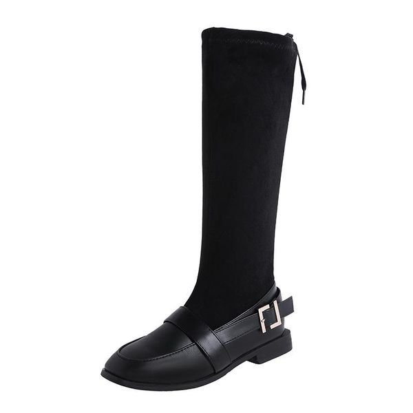 boots arrivals winter long suede women round head flat bottom leisure undefined versatile stitching leather shoes 2021, Black
boots arrivals winter long suede women round head flat bottom leisure undefined versatile stitching leather shoes 2021, Black