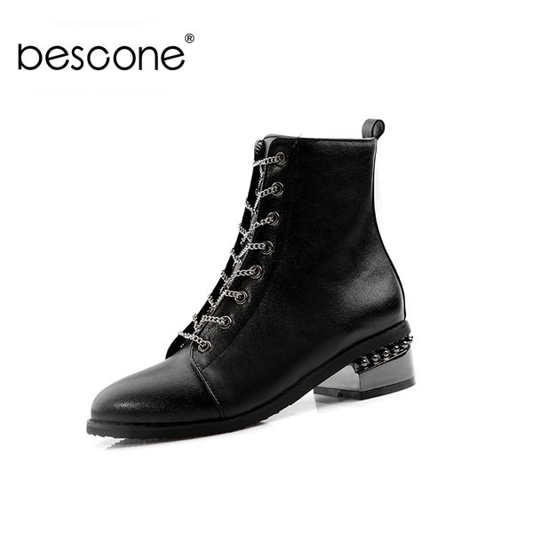 bescone fashion ladies mid-calf boots winter handmade round toe zipper square heel shoes basic 4 cm med heel women boots bm82, Black
bescone fashion ladies mid-calf boots winter handmade round toe zipper square heel shoes basic 4 cm med heel women boots bm82, Black