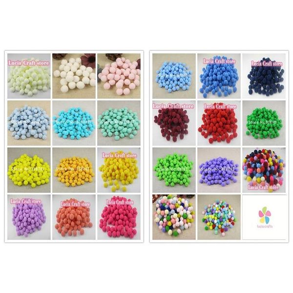 wholesale-72pcs/144pcs 14mm multi colors options pompom fur craft diy soft pom poms wedding decoration doll acces sqckme wphome
wholesale-72pcs/144pcs 14mm multi colors options pompom fur craft diy soft pom poms wedding decoration doll acces sqckme wphome