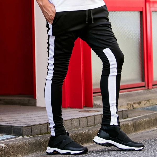 2021 men women clothing hair stylist fashion white hemmed zipper leg micro suspended high elastic pants plus size costumes 27-46, Black
2021 men women clothing hair stylist fashion white hemmed zipper leg micro suspended high elastic pants plus size costumes 27-46, Black