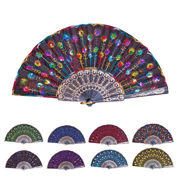 party favor peacock sequined square dancing fan chinese wooden folding antiquity bronzing
party favor peacock sequined square dancing fan chinese wooden folding antiquity bronzing