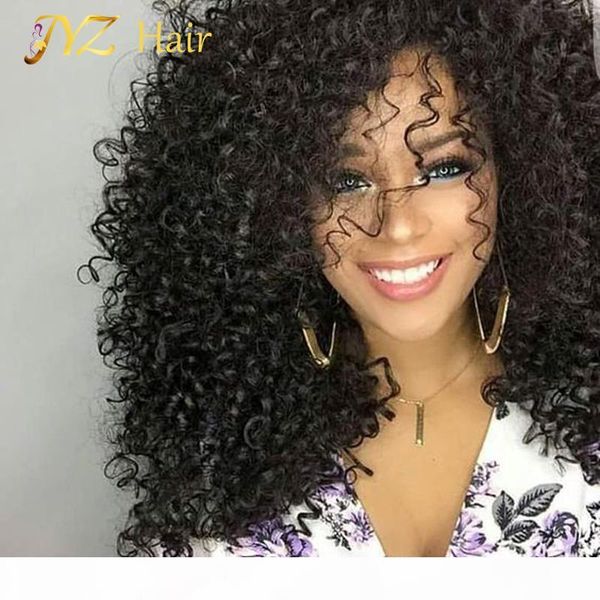 jyz sale virgin malaysian curly wig full lace human long kinky curly wigs 130 density kinky curly lace front wigs natural scalp, Black;brown
jyz sale virgin malaysian curly wig full lace human long kinky curly wigs 130 density kinky curly lace front wigs natural scalp, Black;brown