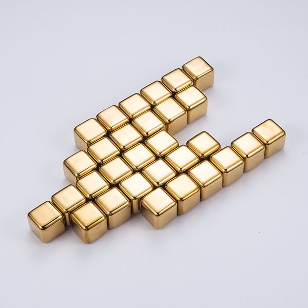 2021 new 4/6/8pcs/set golden square shape stainless steel ice cubes bar vodka whisky wine beer cooler rocks coolers oott
2021 new 4/6/8pcs/set golden square shape stainless steel ice cubes bar vodka whisky wine beer cooler rocks coolers oott