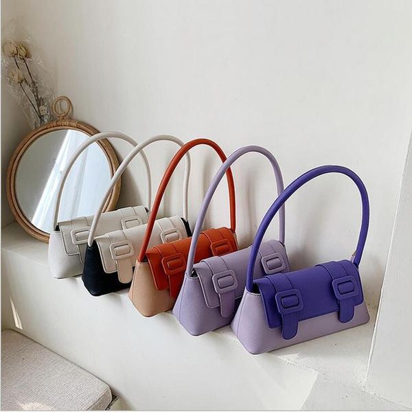 women's bag 2020 new four seasons armpit bag korean fashion contrast shoulder simple versatile handbag totes
women's bag 2020 new four seasons armpit bag korean fashion contrast shoulder simple versatile handbag totes