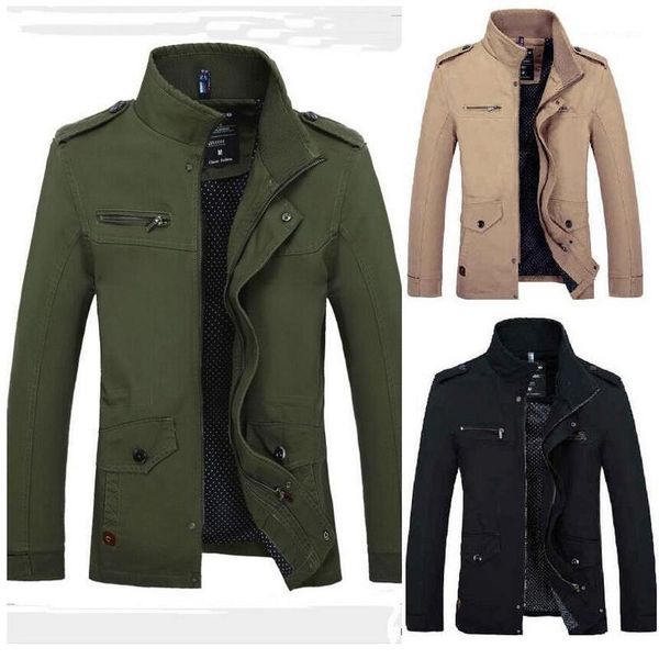 men's jackets 2021 men's cotton printed washed jacket casual bomber male outwear windbreaker stand collar1, Black;brown
men's jackets 2021 men's cotton printed washed jacket casual bomber male outwear windbreaker stand collar1, Black;brown