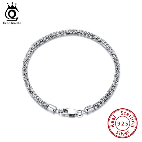 orsa jewels 925 sterling silver 3.0mm mesh popcorn chain bracelet for men women round popcorn bracelets puck style jewelry sb65 1028, Black
orsa jewels 925 sterling silver 3.0mm mesh popcorn chain bracelet for men women round popcorn bracelets puck style jewelry sb65 1028, Black