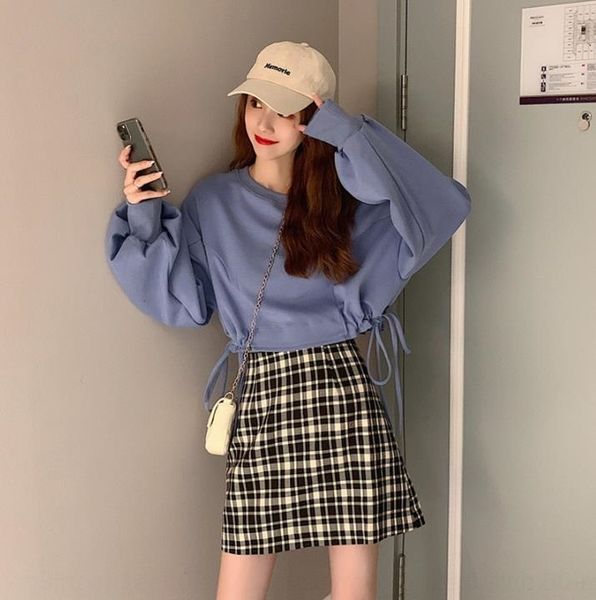 5uf7n autumn design sweater sweaternew fashion short drawstring bat sleeve 2020 sense long sleeve sweater women's loose c1217 ccahe, Black
5uf7n autumn design sweater sweaternew fashion short drawstring bat sleeve 2020 sense long sleeve sweater women's loose c1217 ccahe, Black