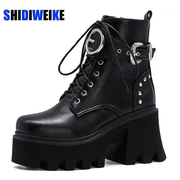 ankle boots punk woman fashion zipper belt buckle boot women single punk boot ladies platform boots shoes woman size 44 ab8261, Black
ankle boots punk woman fashion zipper belt buckle boot women single punk boot ladies platform boots shoes woman size 44 ab8261, Black