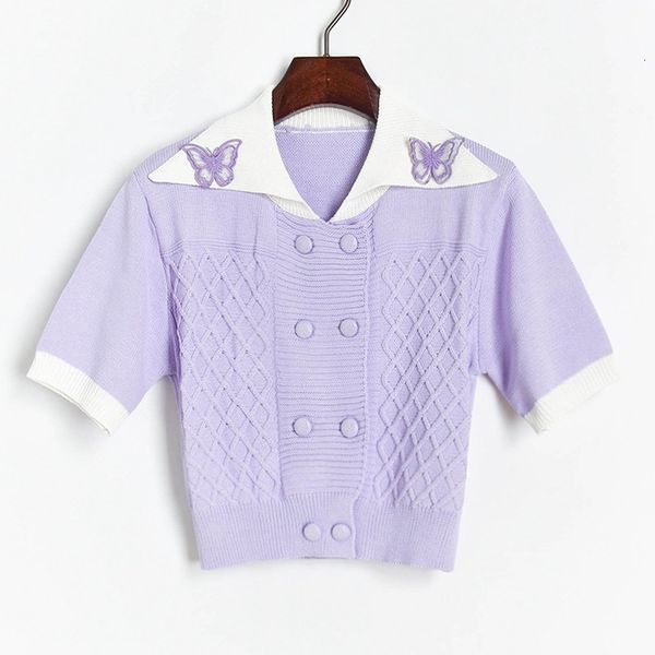 new woman in mesh cardigans sleeves luxury embroidered double butterfly breasted sweet short sweater 2021 summer jumper itot, White;black
new woman in mesh cardigans sleeves luxury embroidered double butterfly breasted sweet short sweater 2021 summer jumper itot, White;black