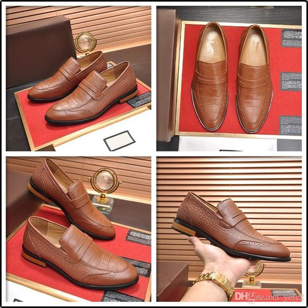2019 snake leather pointed designer men formal business brogue shoes luxury men's dress shoes males casual leather wedding party loafer, Black
2019 snake leather pointed designer men formal business brogue shoes luxury men's dress shoes males casual leather wedding party loafer, Black