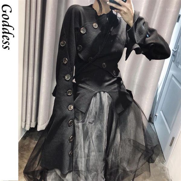 goddess elegant women clothes set spring autum buttons cut blouse + long mesh layers party spliced skirts suits set1, White
goddess elegant women clothes set spring autum buttons cut blouse + long mesh layers party spliced skirts suits set1, White