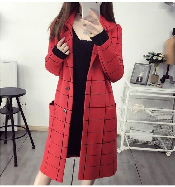 wholesale- 2016 new selling women's autumn coats girls casual fashion korean design plaid cardigans red navy lady long outerwears #h583, White;black
wholesale- 2016 new selling women's autumn coats girls casual fashion korean design plaid cardigans red navy lady long outerwears #h583, White;black