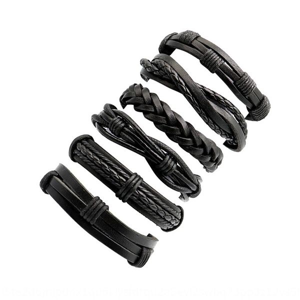 japanese and korean fashion woven leather 6-piece bracelet combination leather bracelet set products 8kehz, Golden;silver
japanese and korean fashion woven leather 6-piece bracelet combination leather bracelet set products 8kehz, Golden;silver