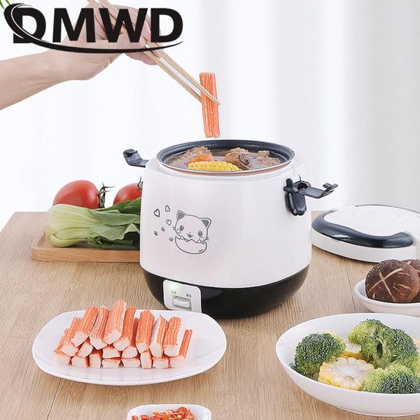 dmwd mini electric rice cooker 1.5l portable small rice cooking steamer multifunction container soup pot heating lunch box
dmwd mini electric rice cooker 1.5l portable small rice cooking steamer multifunction container soup pot heating lunch box