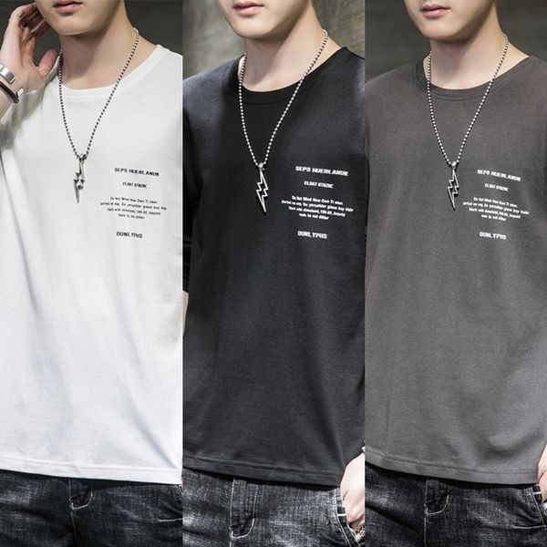 oijys t new men's cotton long neck t-shirt casual trend youth round sleeve autumnloose bottomed shirt handsome wknwg, Blue
oijys t new men's cotton long neck t-shirt casual trend youth round sleeve autumnloose bottomed shirt handsome wknwg, Blue