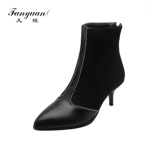 fanyuan 2020 plus size 34-48 fashion elegant winter boots women shoes woman thin heels party ankle boots woman1, Black
fanyuan 2020 plus size 34-48 fashion elegant winter boots women shoes woman thin heels party ankle boots woman1, Black