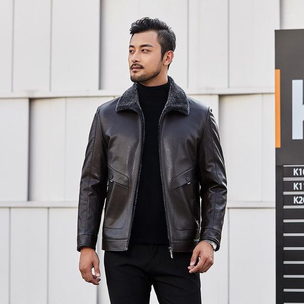 quality 2021 mens winter high new men fur coat jaqueta de couro man casual leather jaket male fashion lapel plus velvet jackets1, Black
quality 2021 mens winter high new men fur coat jaqueta de couro man casual leather jaket male fashion lapel plus velvet jackets1, Black