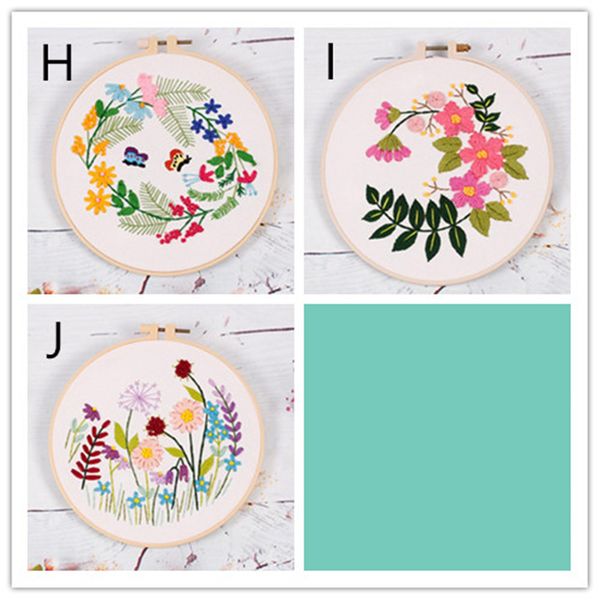 new arts diy stamped embroidery starter kit with flowers plants pattern cloth color threads tools home decoration
new arts diy stamped embroidery starter kit with flowers plants pattern cloth color threads tools home decoration