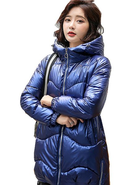 2021 new korean-style women's winter coats thick cotton jackets, medium length, shiny, loose, stylish fashion, j9yl, Black
2021 new korean-style women's winter coats thick cotton jackets, medium length, shiny, loose, stylish fashion, j9yl, Black