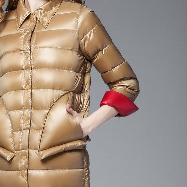 ultra light down 2020 autumn winter coat women puffer jacket long womens jackets jaqueta feminina kj2520, Black
ultra light down 2020 autumn winter coat women puffer jacket long womens jackets jaqueta feminina kj2520, Black