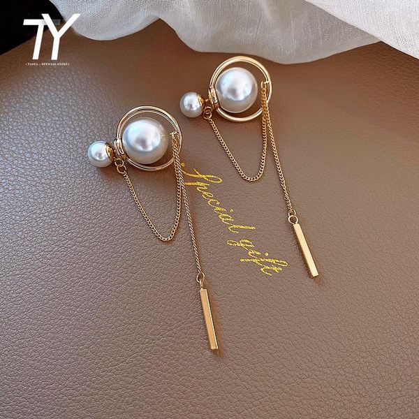 2020 new fashion report pearl tassel earrings classic korean women jewelry trend party earrings dress up student, Silver
2020 new fashion report pearl tassel earrings classic korean women jewelry trend party earrings dress up student, Silver